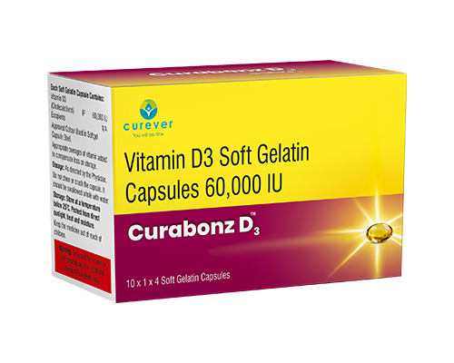 Curabonz D3 Soft Gelatin Capsule